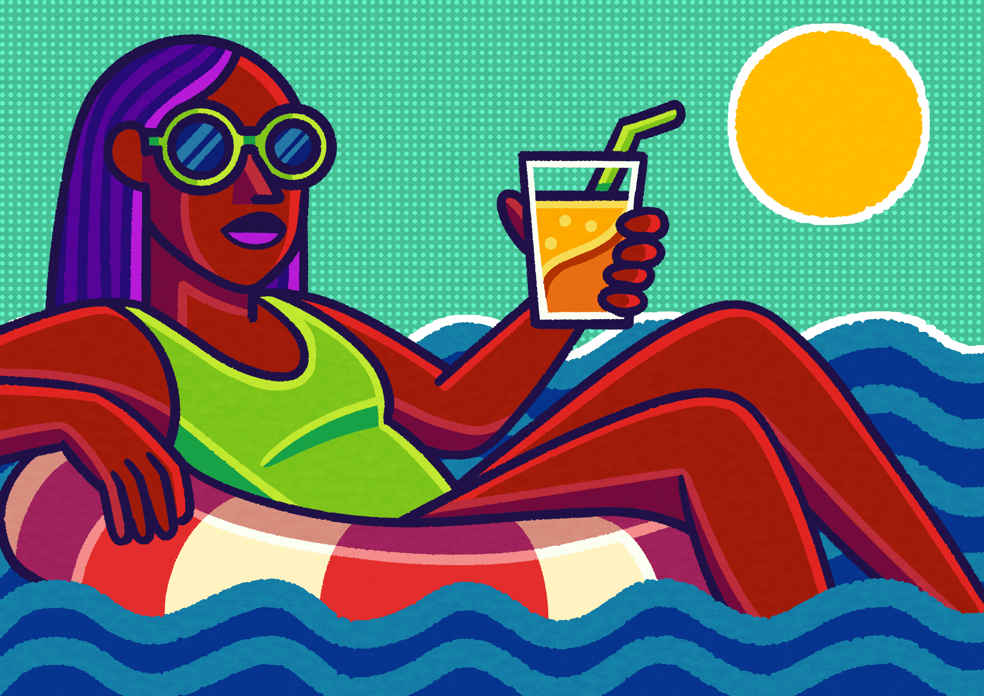 Summertime Vibes - Digital Wall Art
