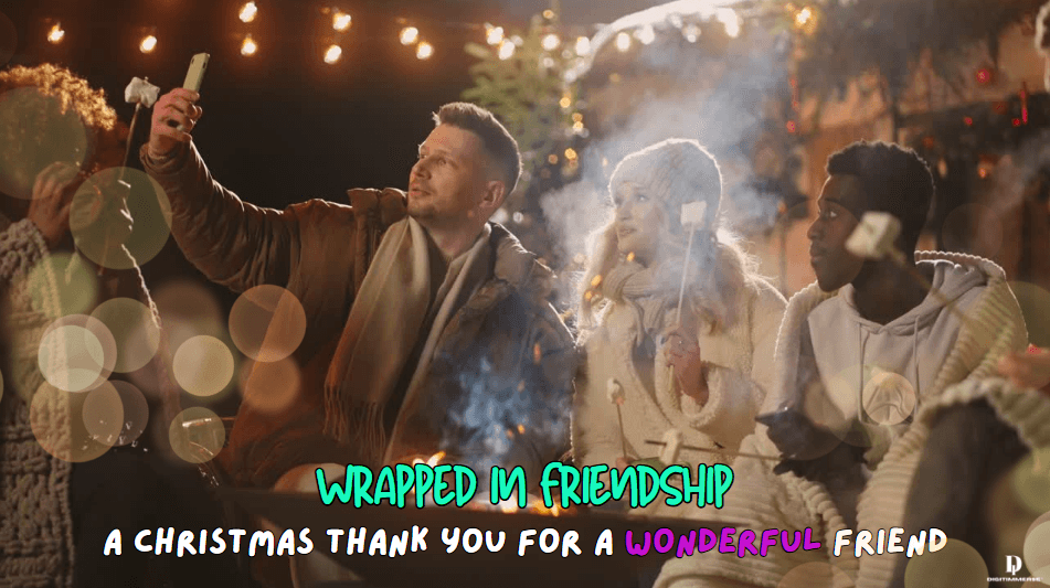 Wrapped In friendship - Digital E-Card