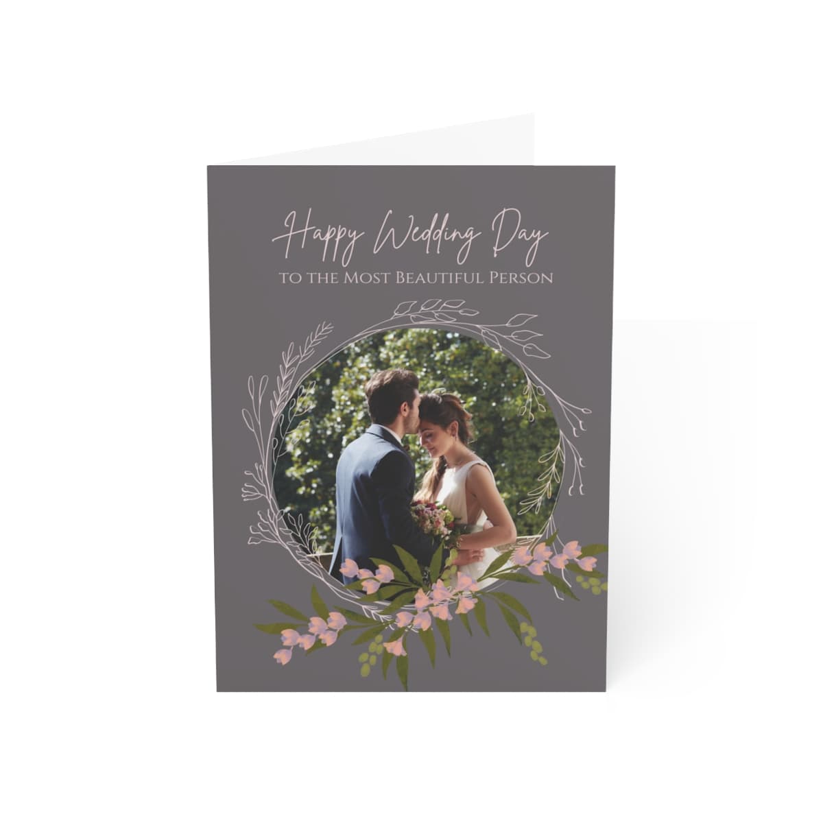 Most Beautiful Person - Wedding Card