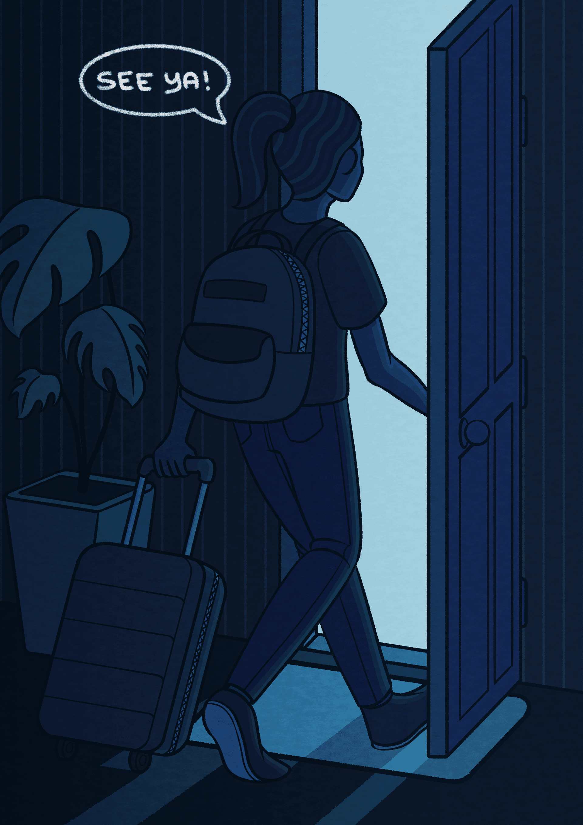 See Ya - Digital Wall Art