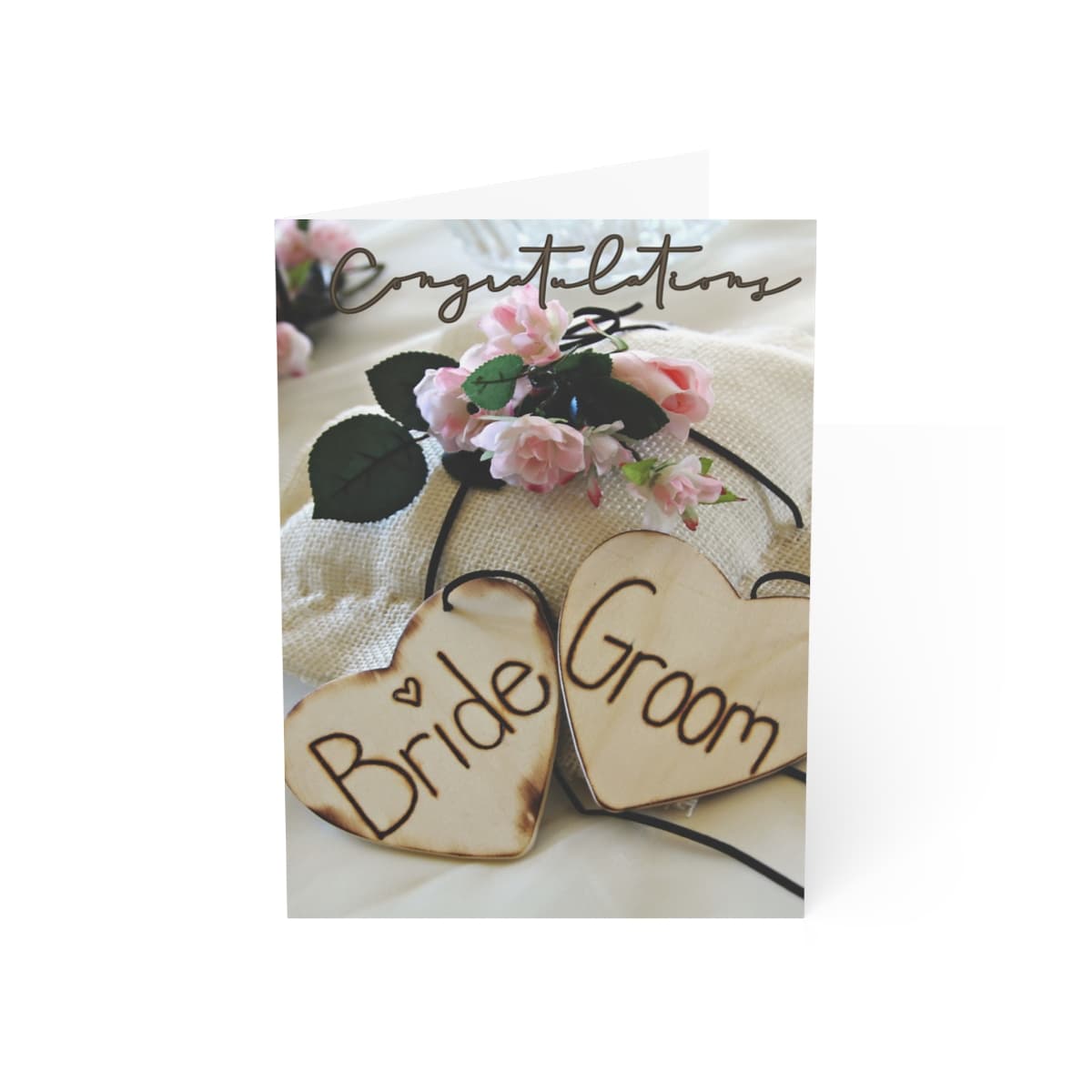 Our Grown Up Hearts - Wedding Card