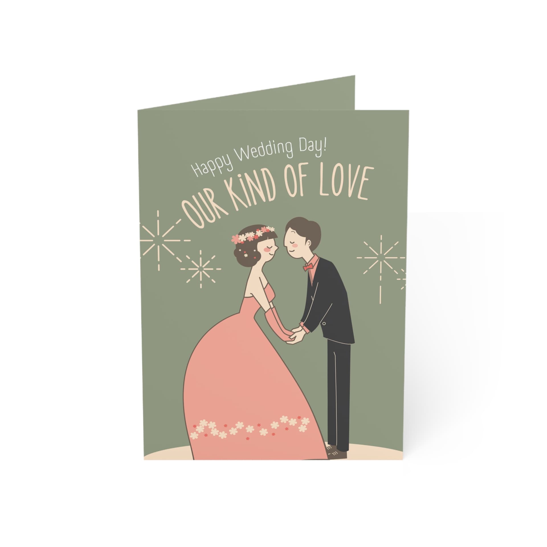 Our Kind Of Love - Wedding Card