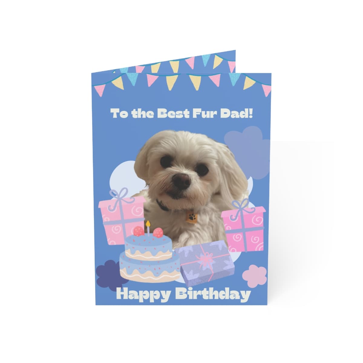 To The Best Fur Dad! - Birthday Card